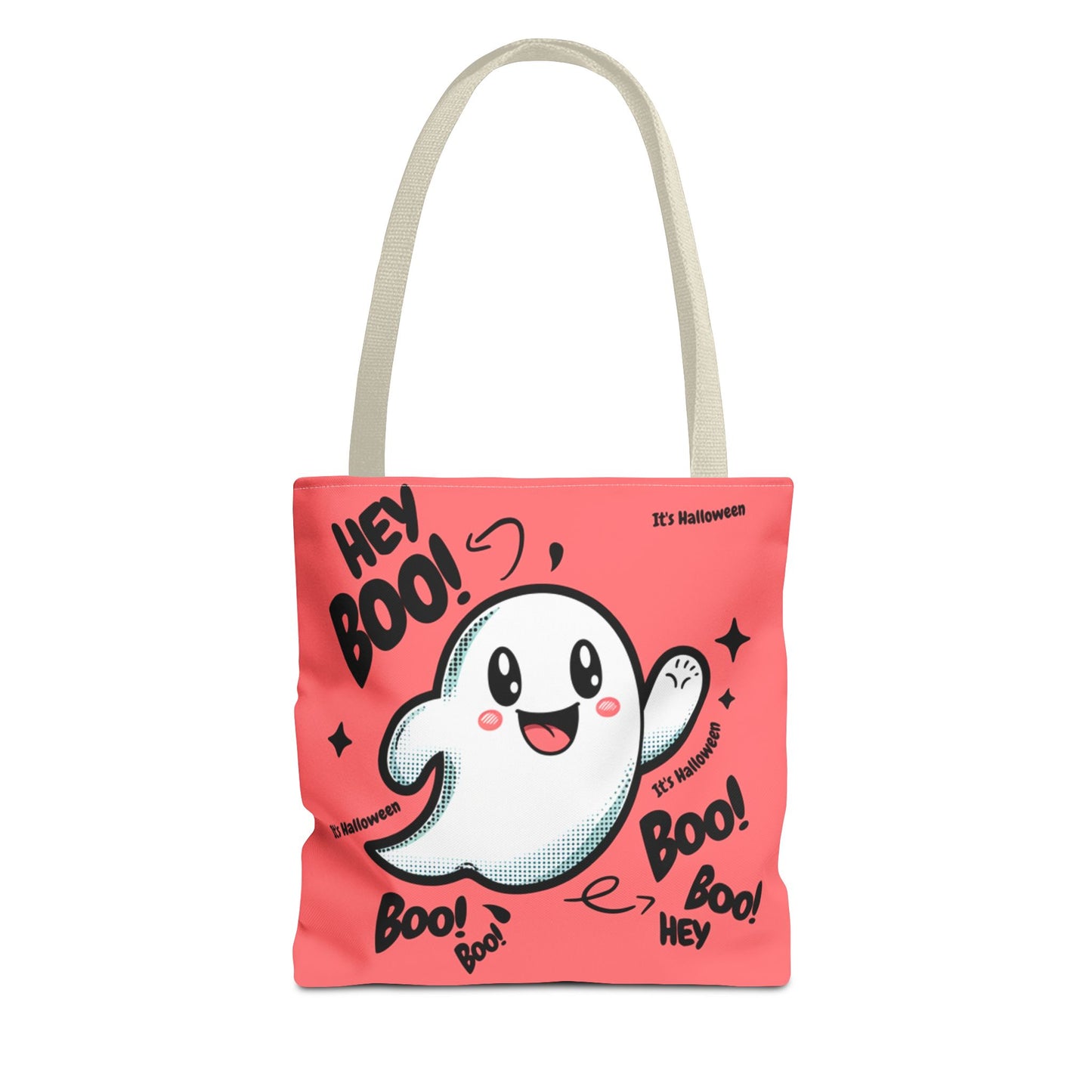 Halloween  Hey Boo    Tote Bag (AOP)