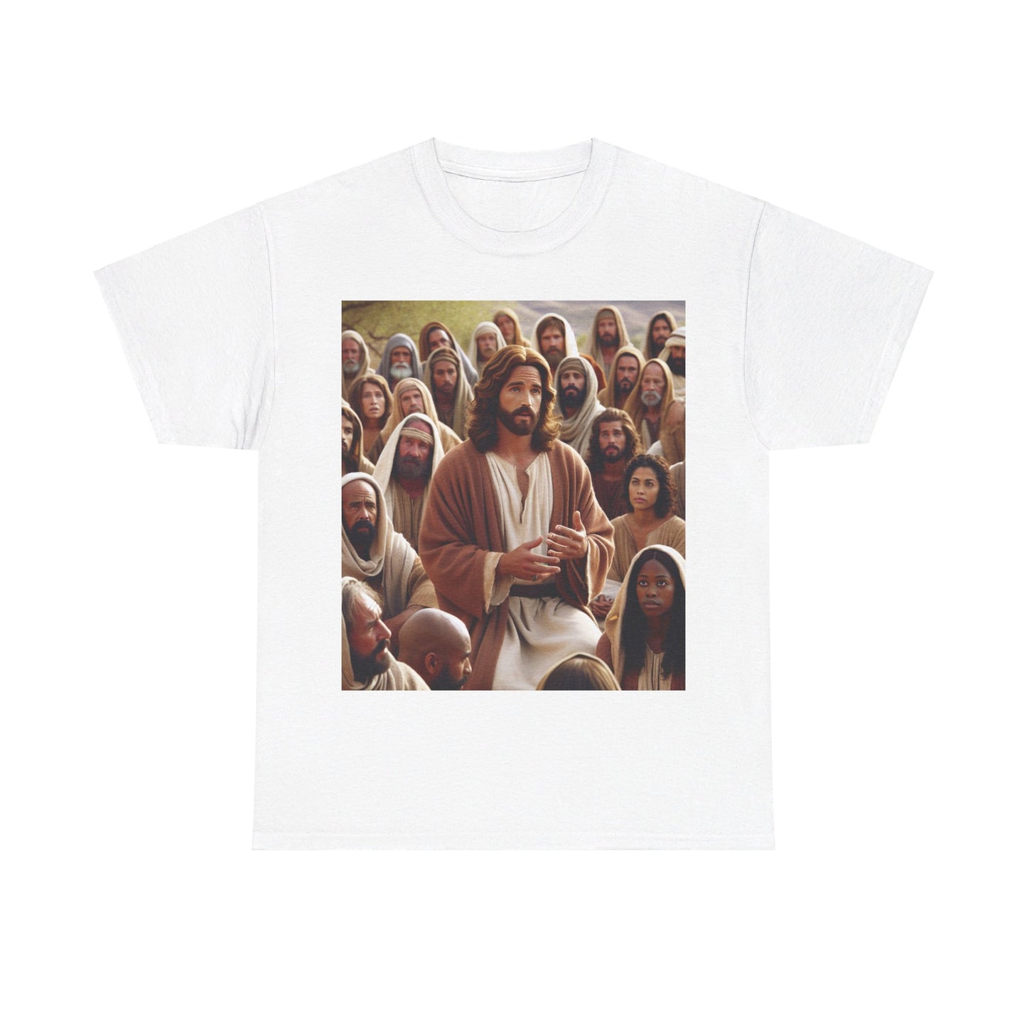 Jesus Teaching Unisex Heavy Cotton Tee