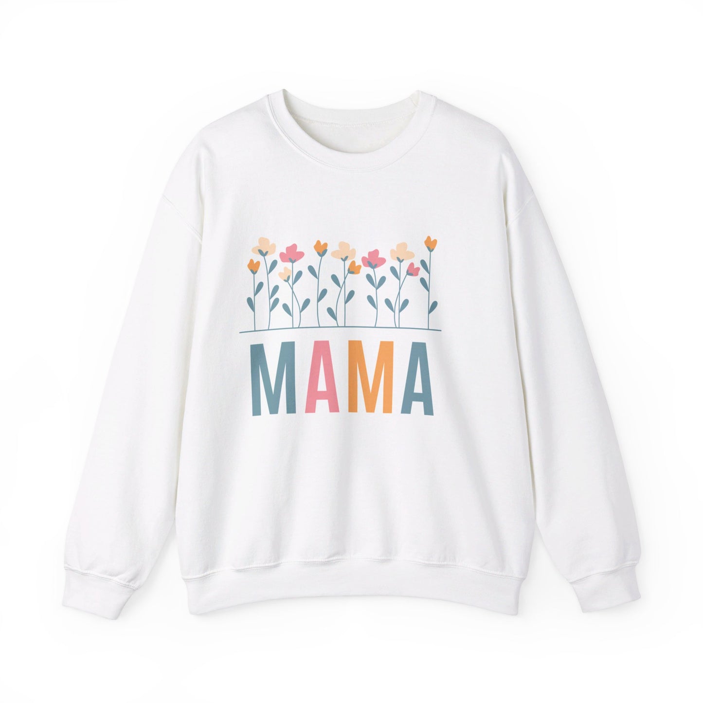 Mama   Heavy Blend™ Crewneck Sweatshirt