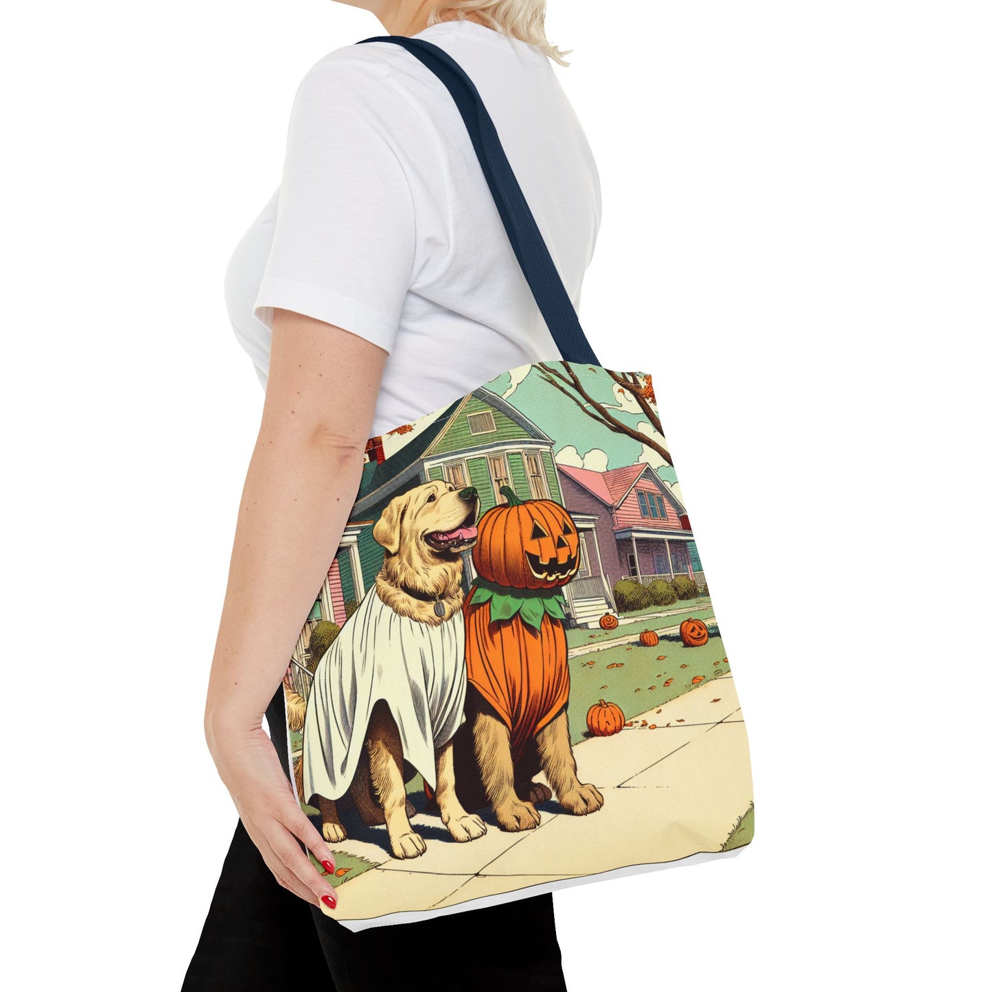 Doggy Halloween Tote Bag (AOP)