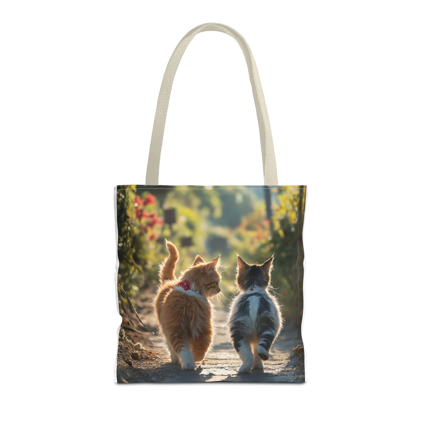 Cat Travelers Tote Bag (AOP)