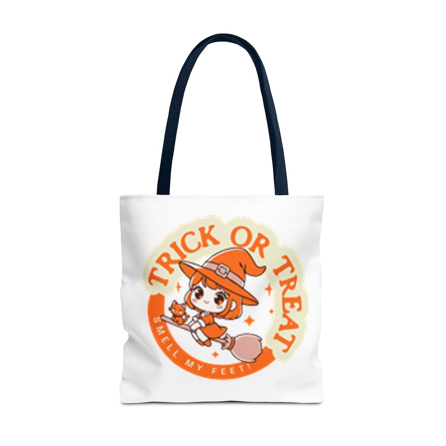 Trick or Treat, Smell My Feet   Halloween Tote Bag (AOP)