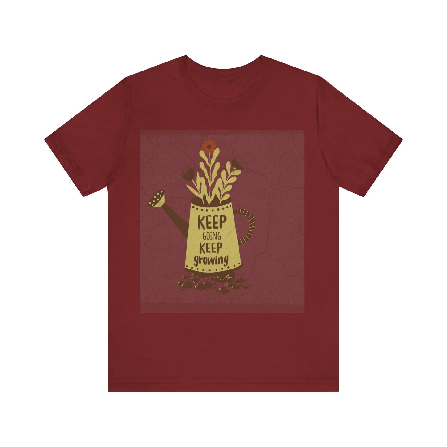 Keep Going, Keep Growing Unisex Jersey Short Sleeve Tee