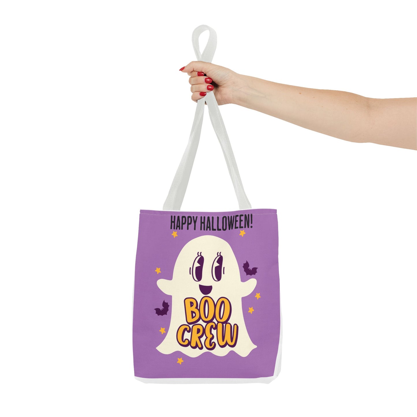 Halloween Boo Crew Tote Bag (AOP)