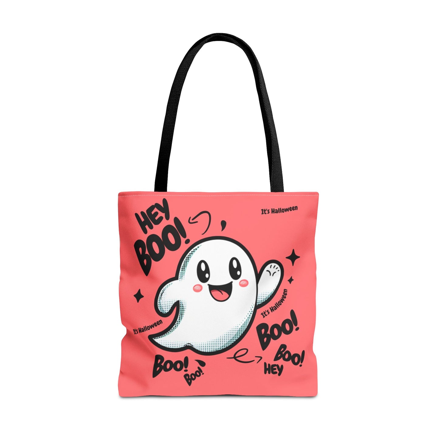 Halloween  Hey Boo    Tote Bag (AOP)