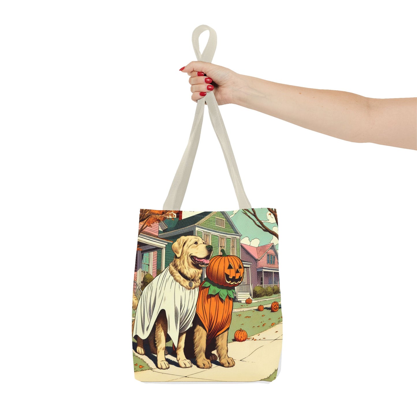 Doggy Halloween Tote Bag (AOP)