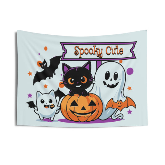 Halloween Spooky and Cute Tapestry