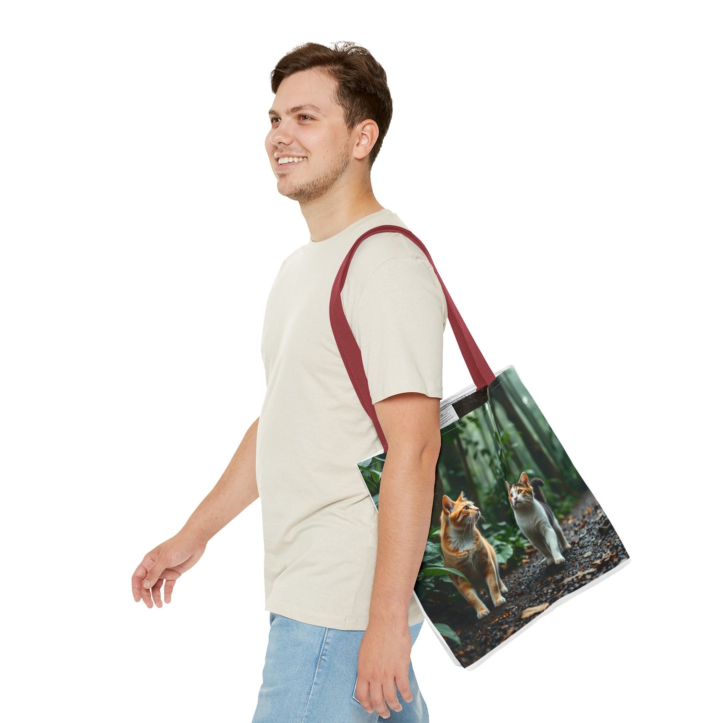 Jungle Cats Tote Bag (AOP)