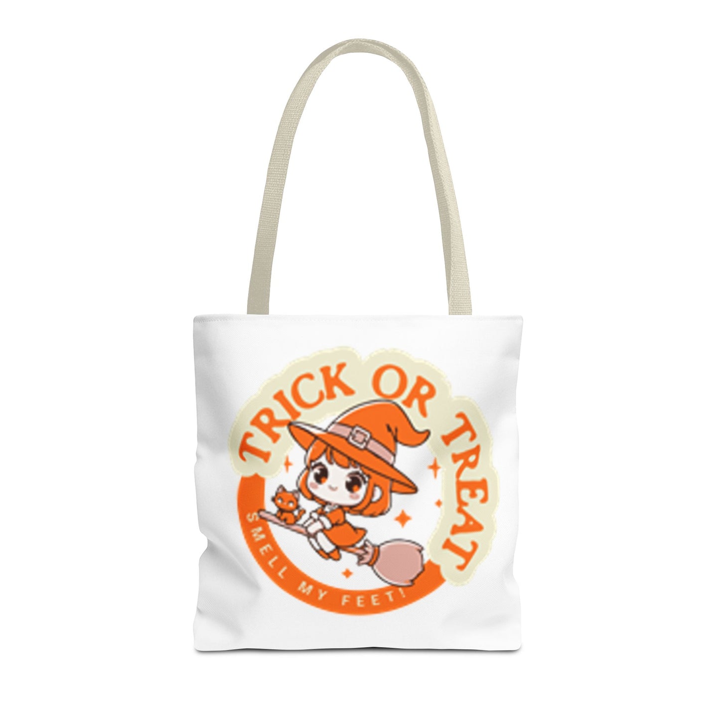 Trick or Treat, Smell My Feet   Halloween Tote Bag (AOP)