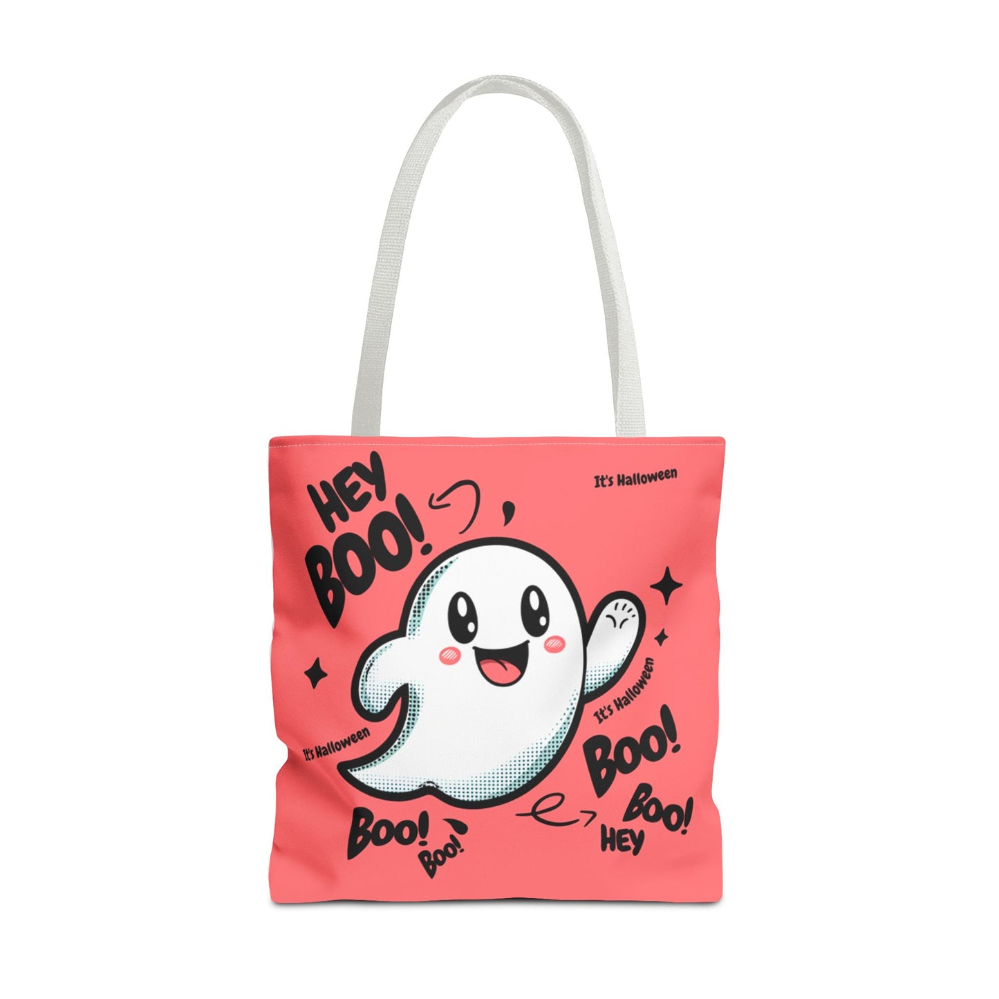 Halloween  Hey Boo    Tote Bag (AOP)