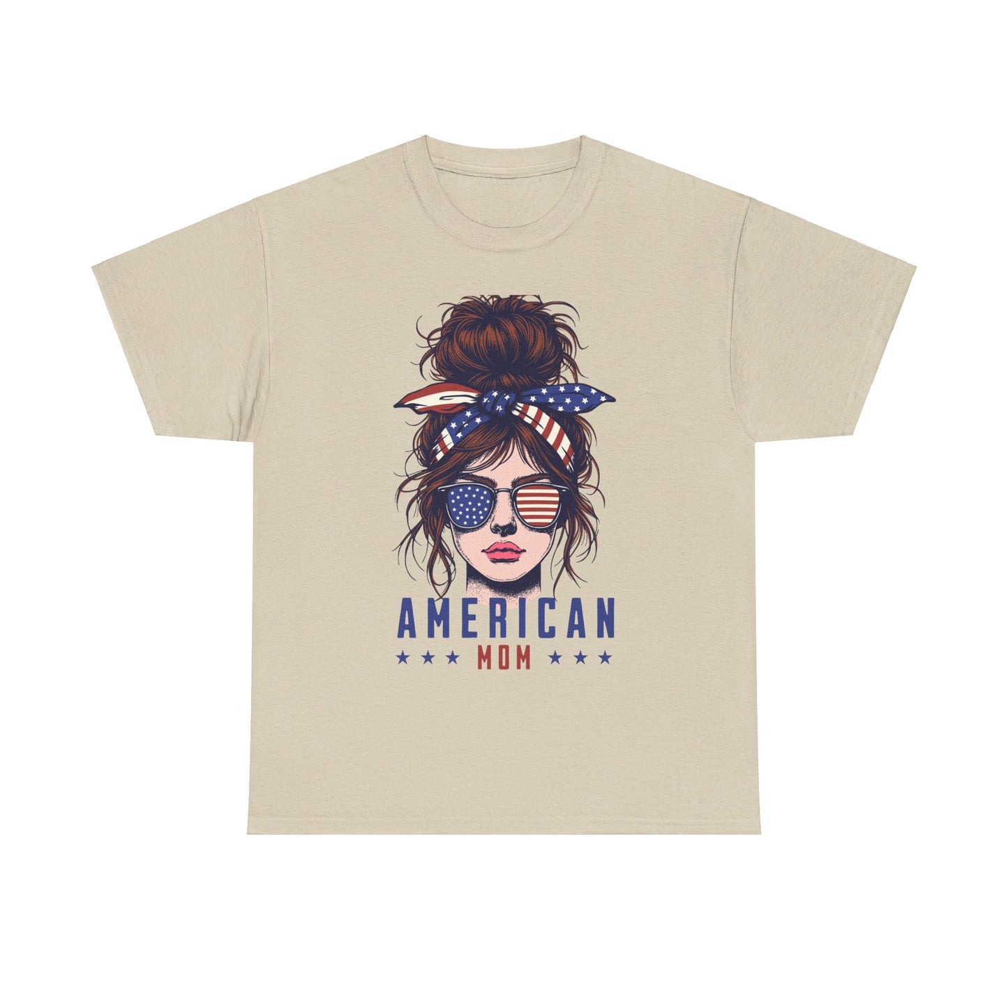 American Mom Unisex Heavy Cotton Tee