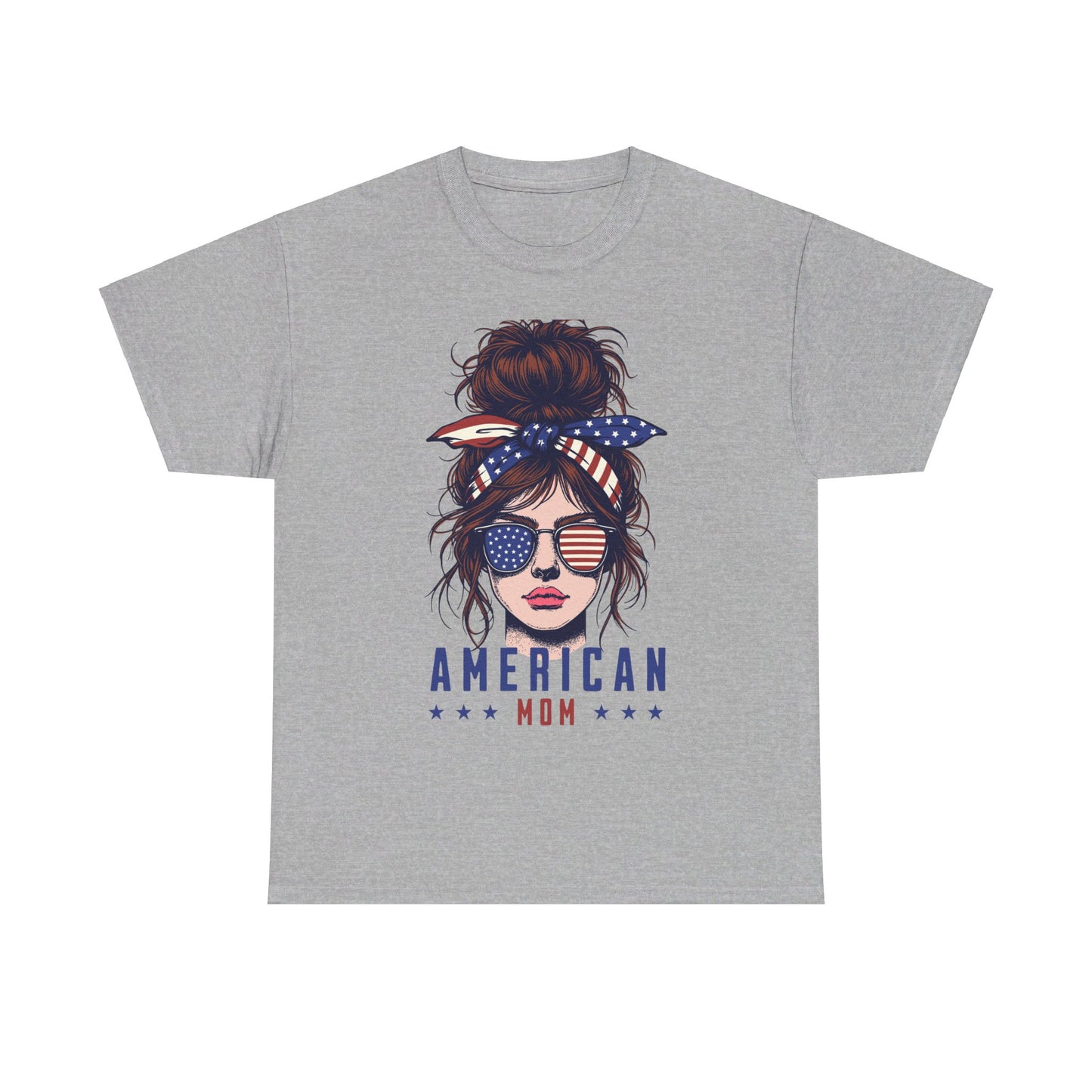 American Mom Unisex Heavy Cotton Tee