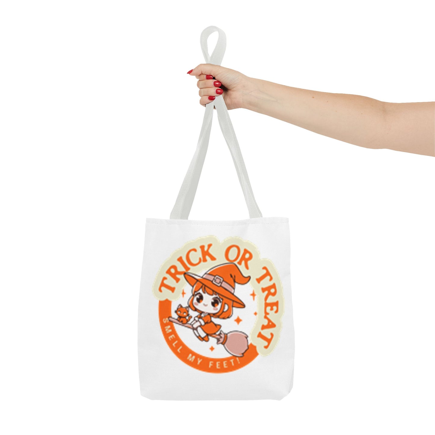 Trick or Treat, Smell My Feet   Halloween Tote Bag (AOP)