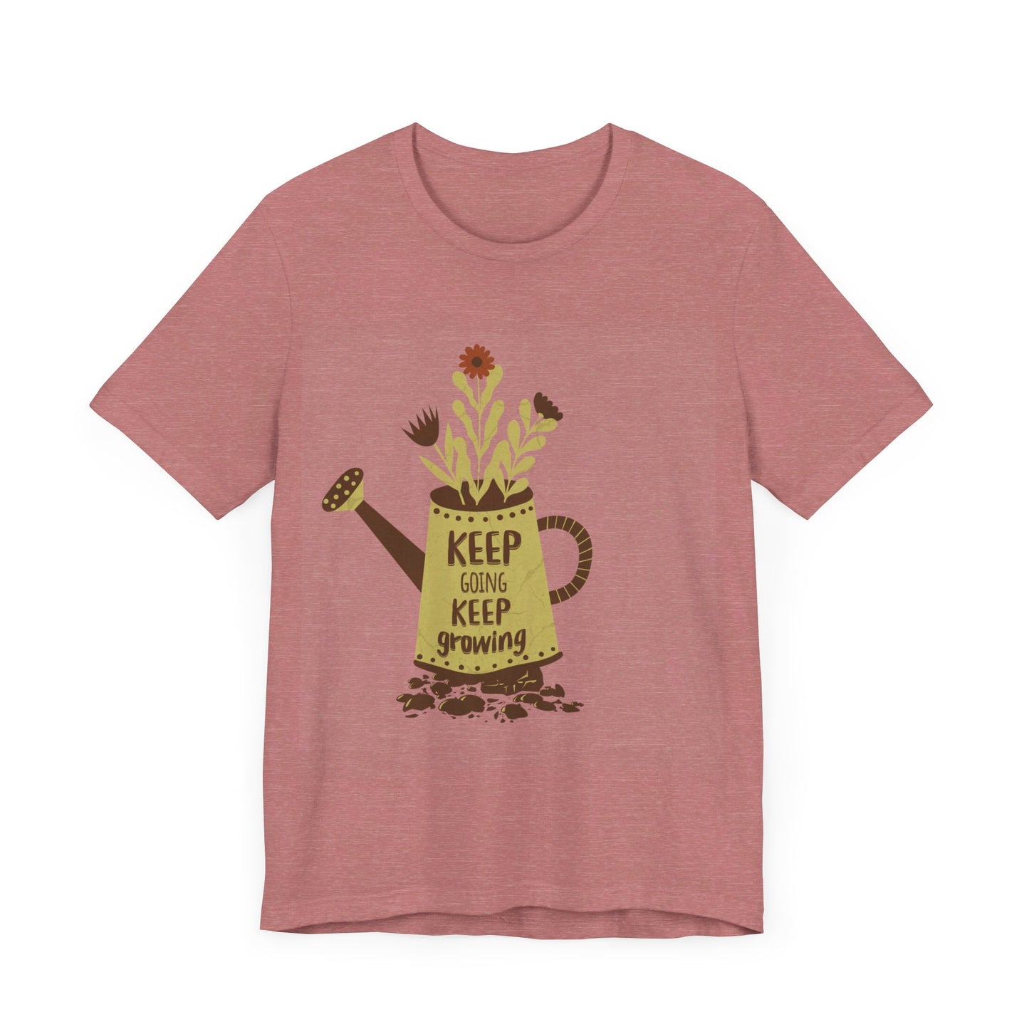 Keep Going, Keep Growing Unisex Jersey Short Sleeve Tee