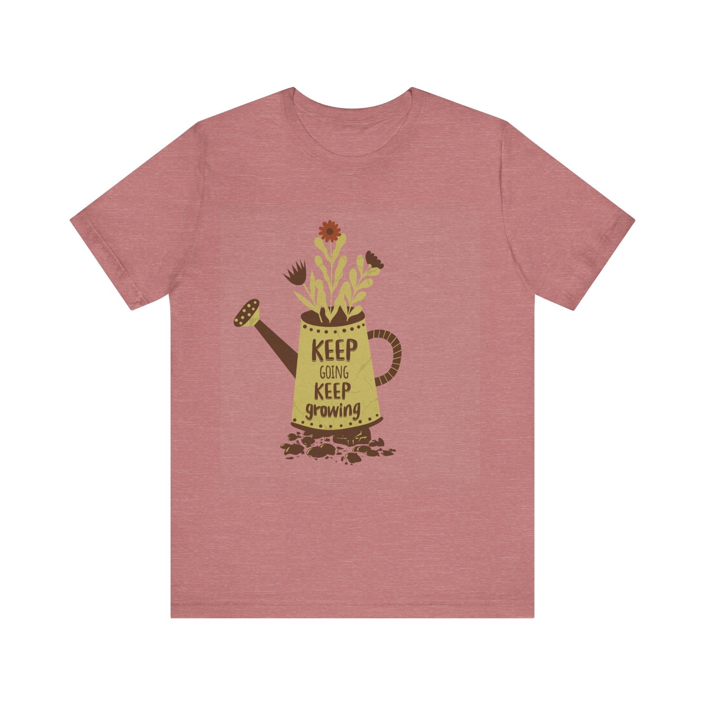 Keep Going, Keep Growing Unisex Jersey Short Sleeve Tee