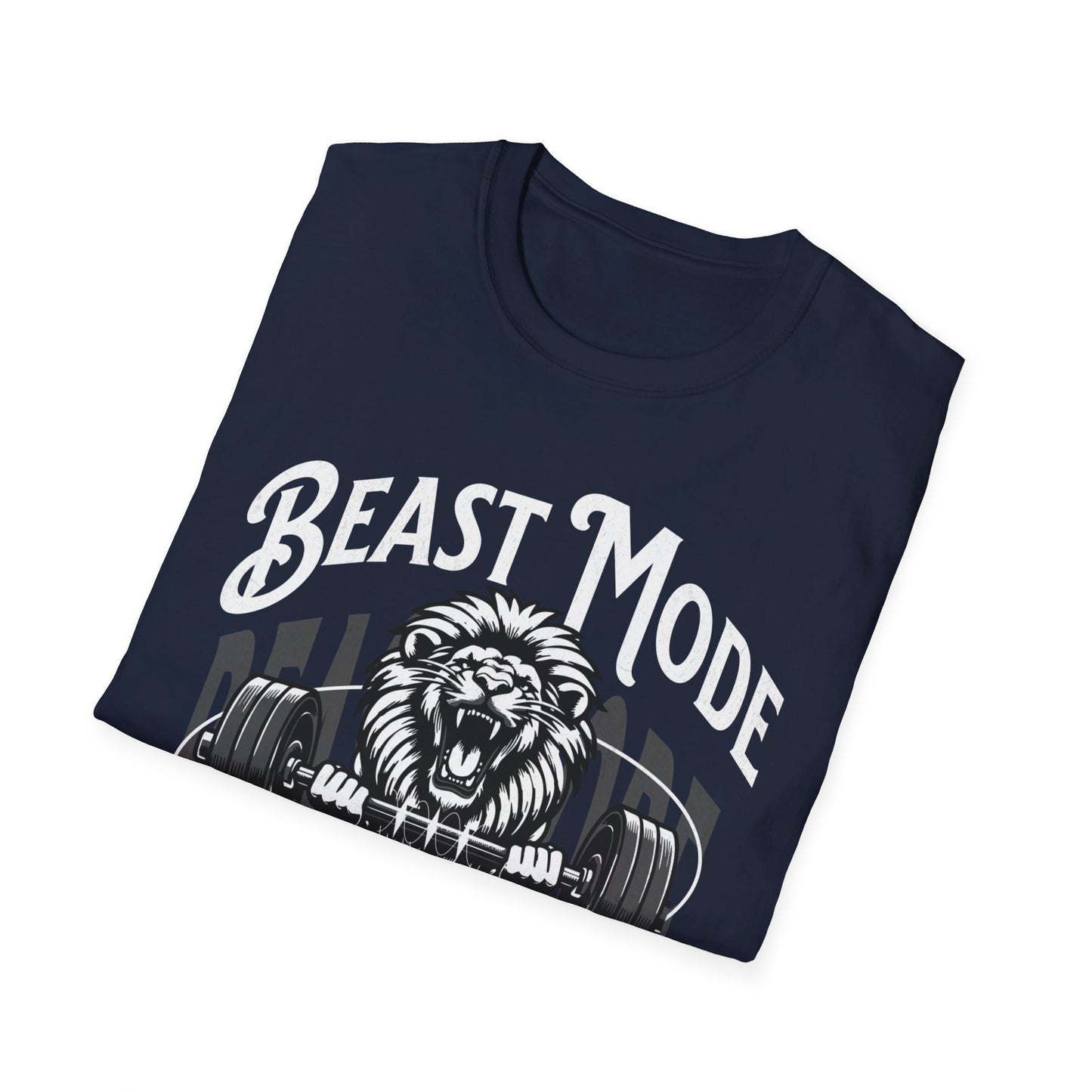 Beast Mode Weightlifting  Unisex Softstyle T-Shirt