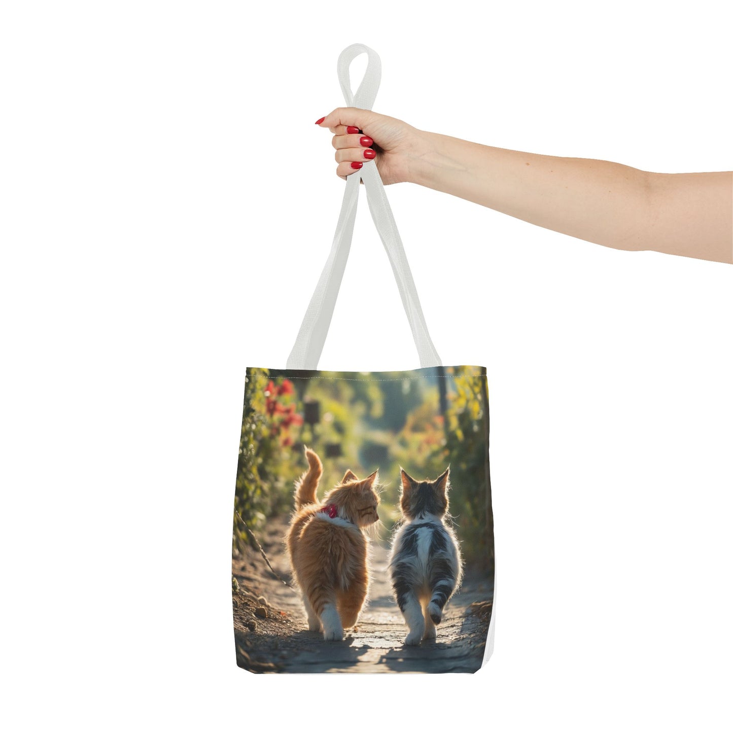 Cat Travelers Tote Bag (AOP)