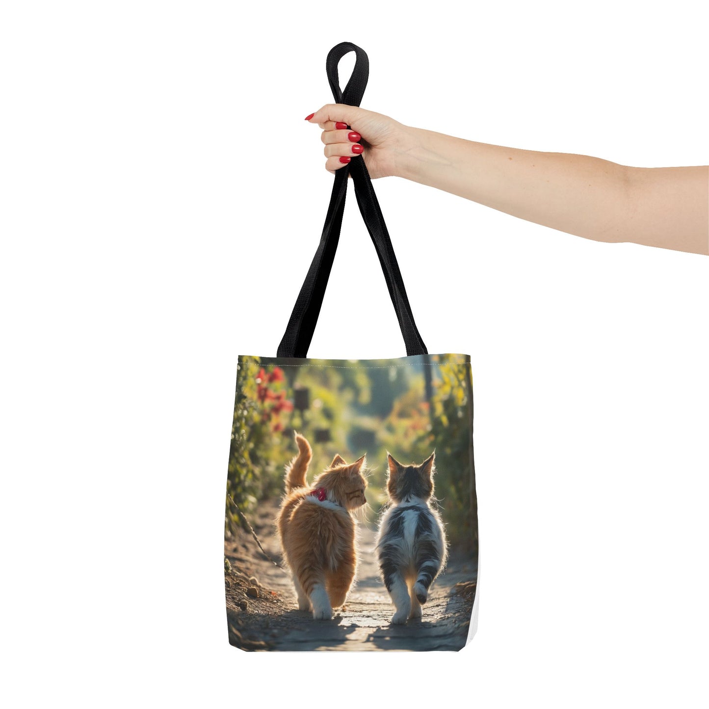 Cat Travelers Tote Bag (AOP)