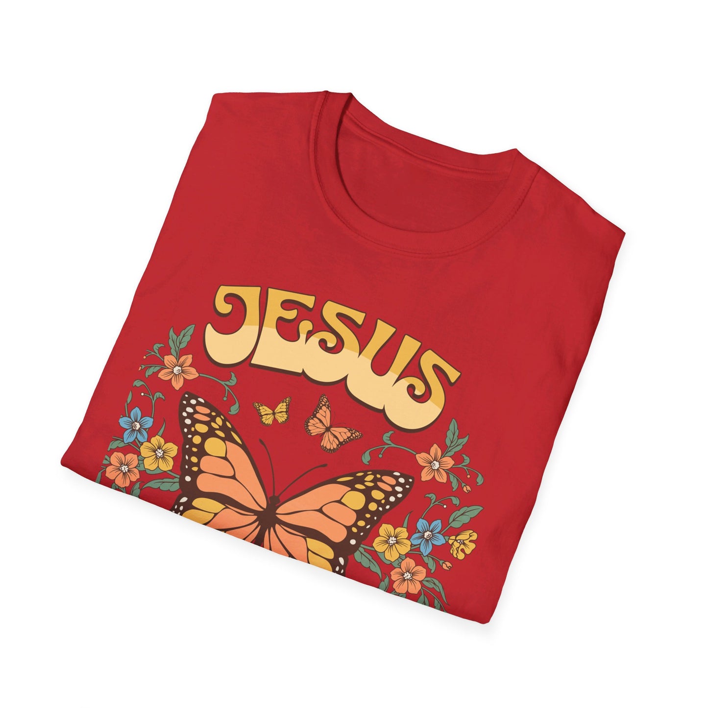 Jesus - The Way, The Truth, The Life   Unisex Softstyle T-Shirt