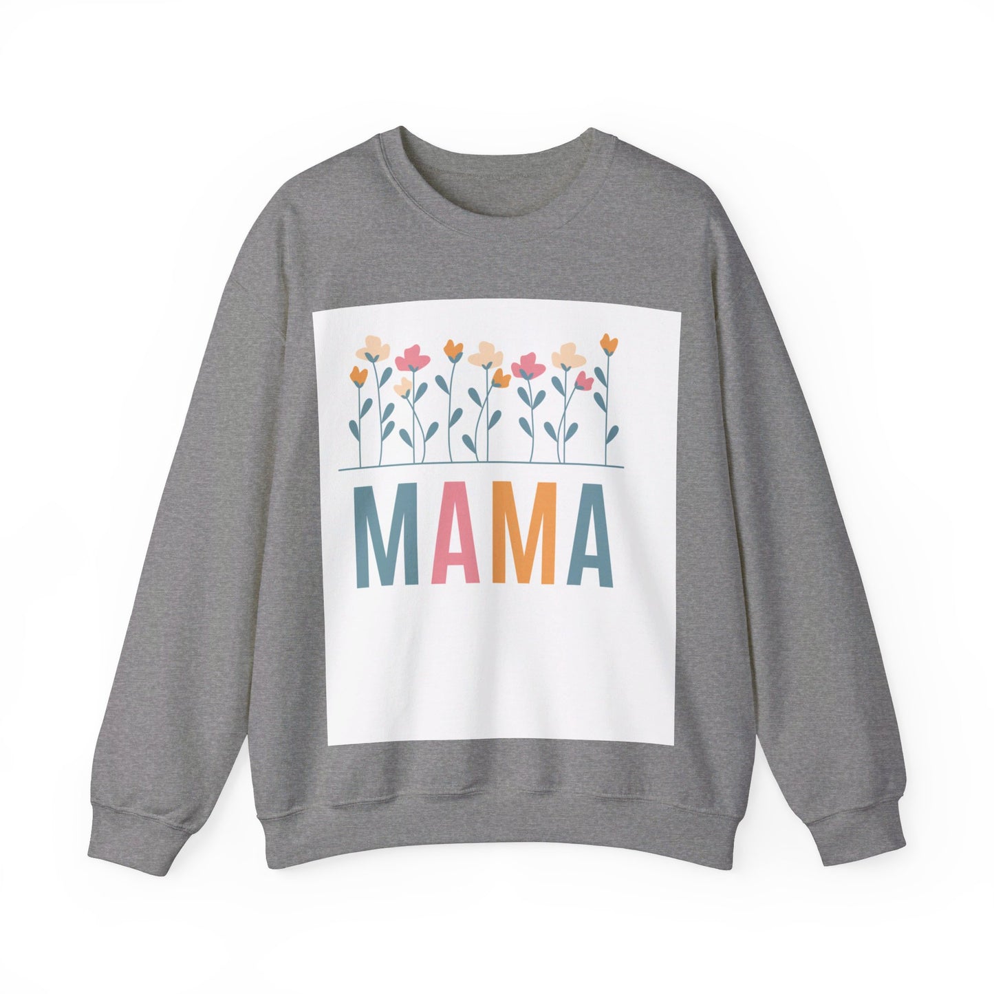 Mama   Heavy Blend™ Crewneck Sweatshirt