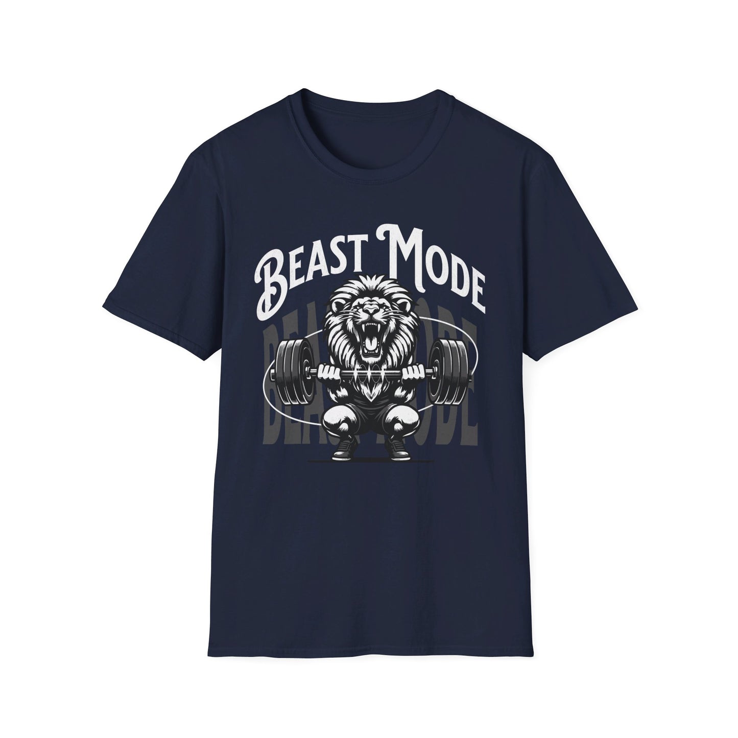 Beast Mode Weightlifting  Unisex Softstyle T-Shirt