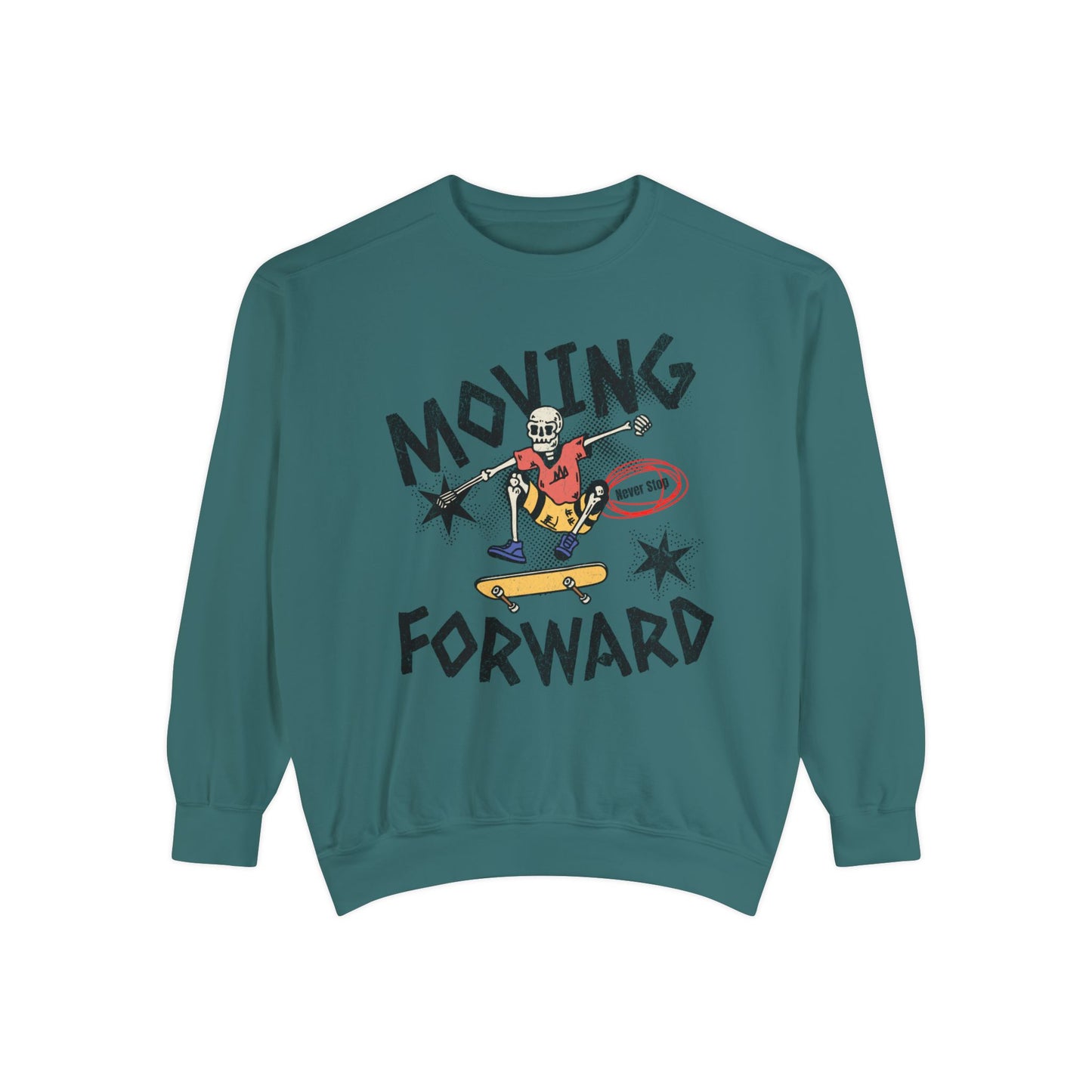 Moving Forward  Unisex Garment-Dyed Sweatshirt