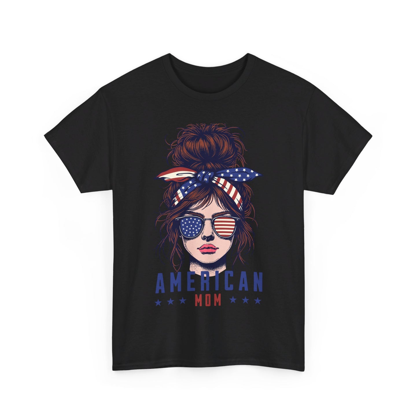 American Mom Unisex Heavy Cotton Tee